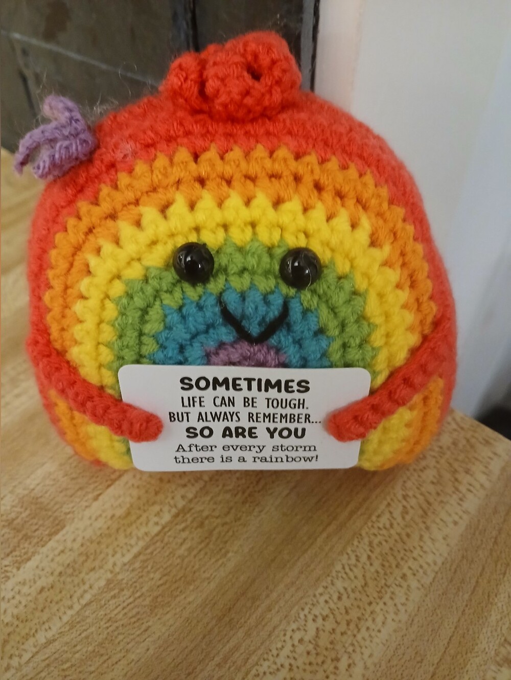 Emotional Suppott Crochet Rainbow